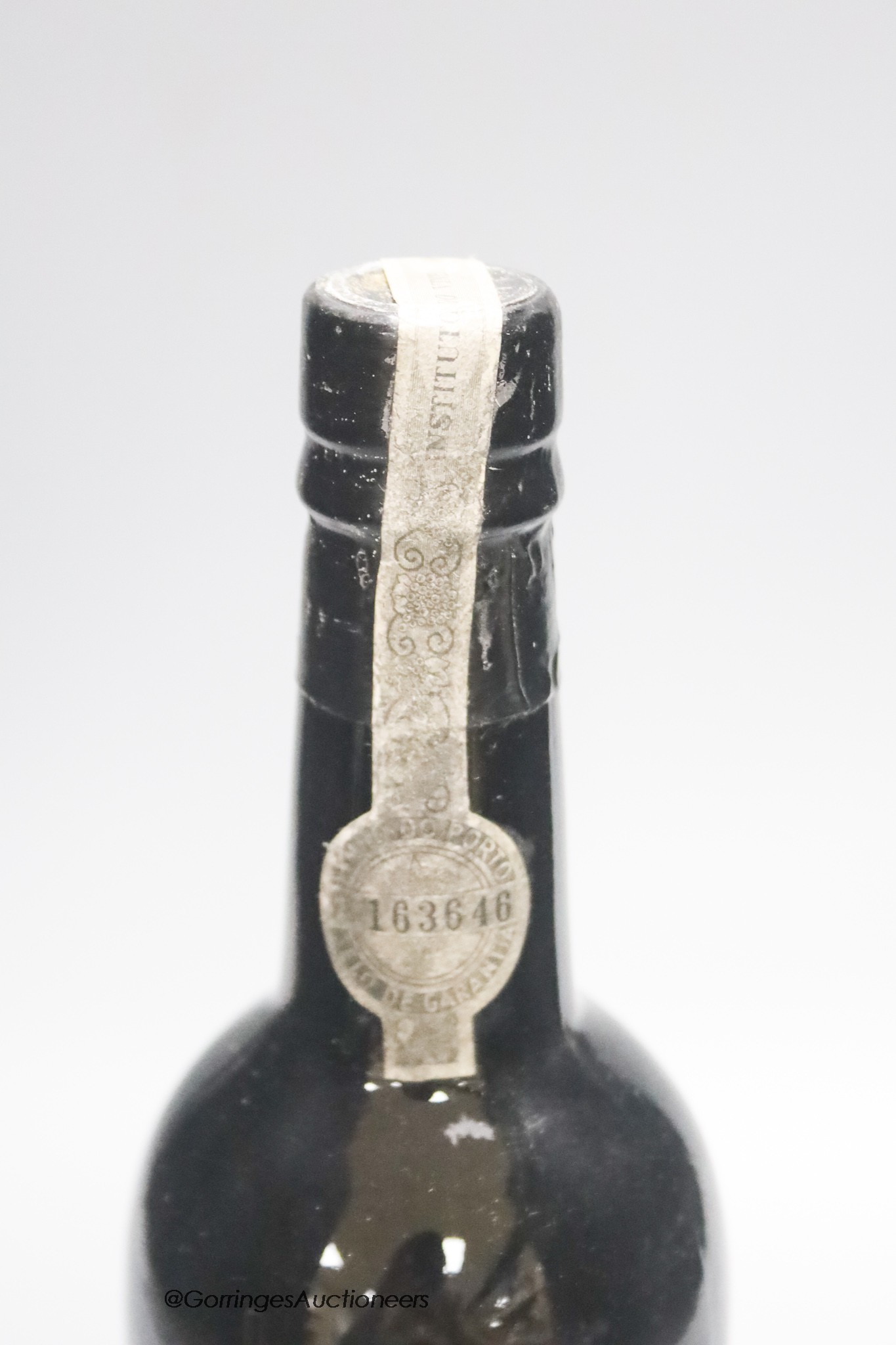 A bottle of 1966 Quinta Do Noval Vintage port